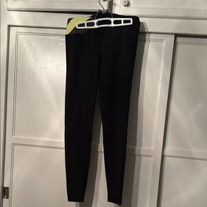 Under Armour Black and Yellow Leggings